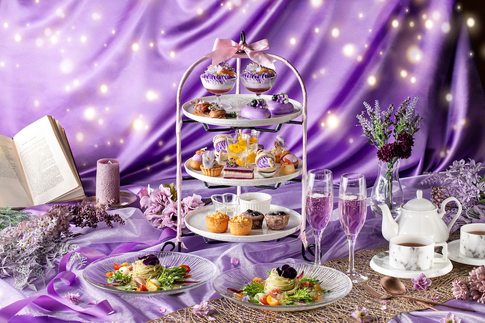 アフタヌーンティーセット「Blooming Afternoon Tea Set~Lavender Color~」イメージ