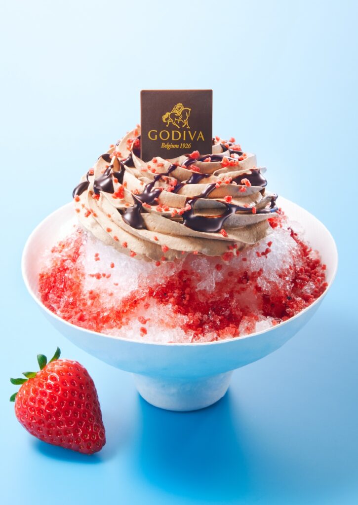「かき氷 ストロベリー&チョコレート」イメージ