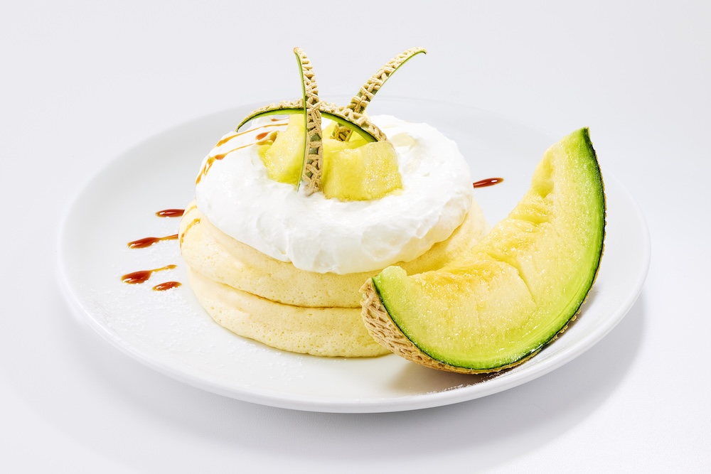 「マスクメロンのリコッタパンケーキ」イメージ