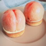 「テタンレール」の「桃のタルト」972円