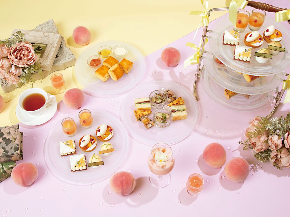 「LA SUITE Peach Afternoon Tea」イメージ