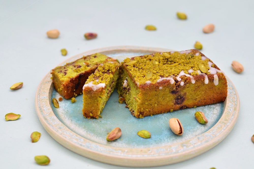 夏季限定パウンドケーキ「ピスターシュ・ペルーズ」イメージ
