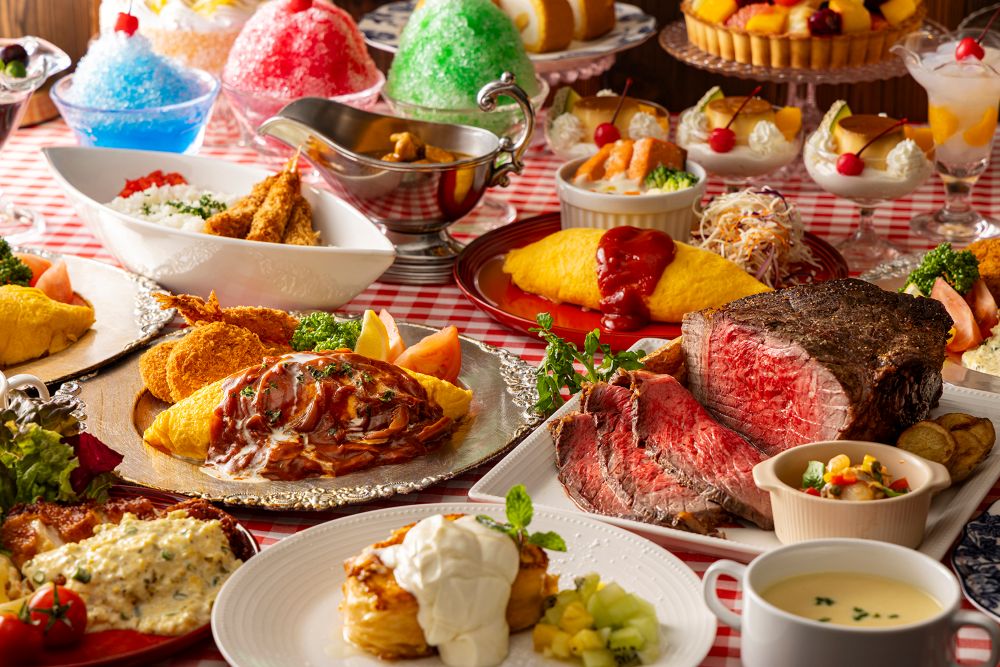 「懐かしの洋食ビュッフェ＆デザートコレクション」イメージ