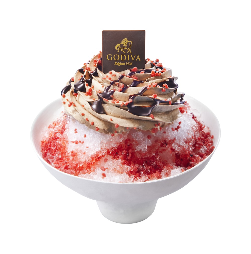 「かき氷 ストロベリー&チョコレート」イメージ