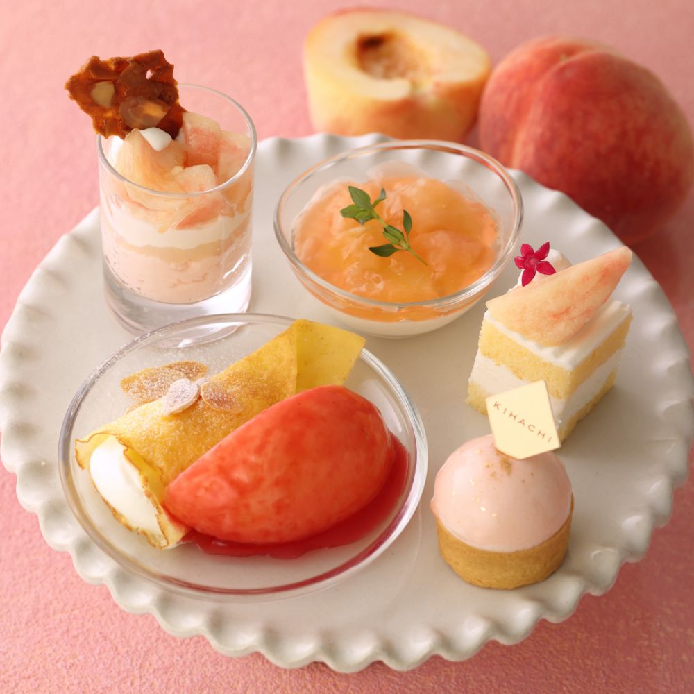 「KIHACHIのアフタヌーンティー~ピーチスペシャル~」イメージ