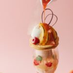 「もものミルフィーユパフェ」イメージ