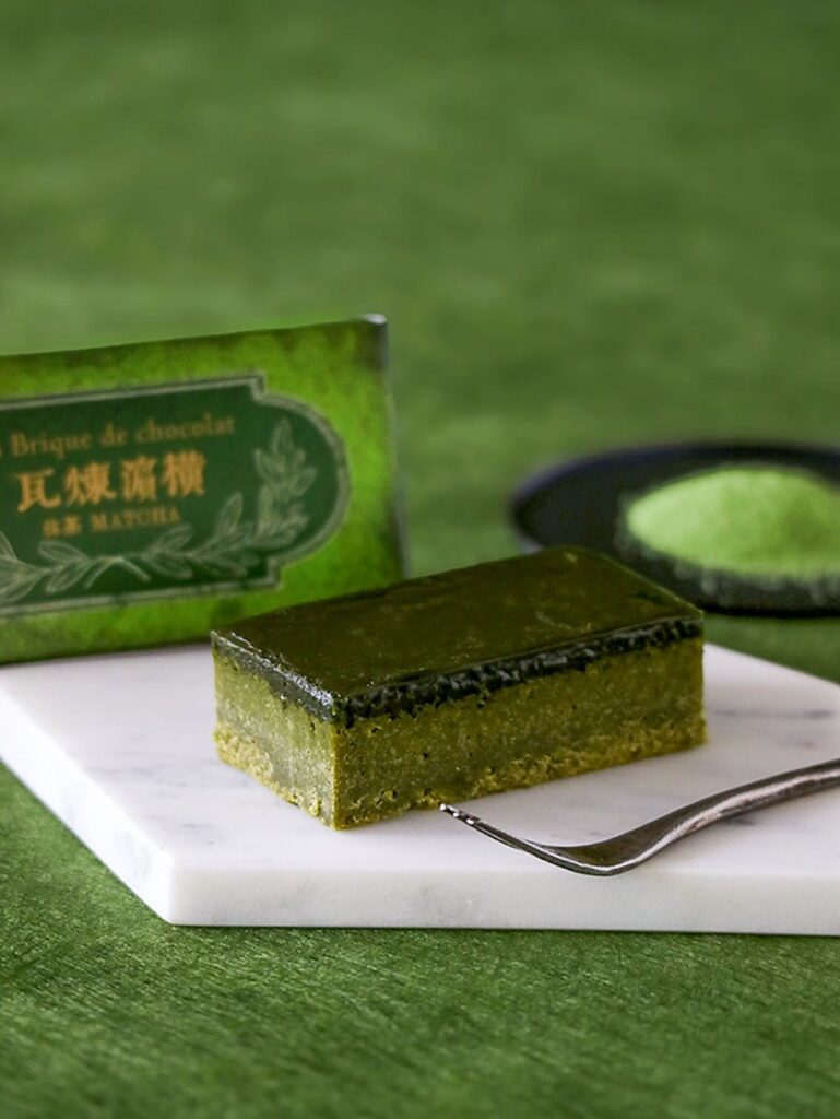 新作スイーツ「横濱煉瓦 抹茶」イメージ