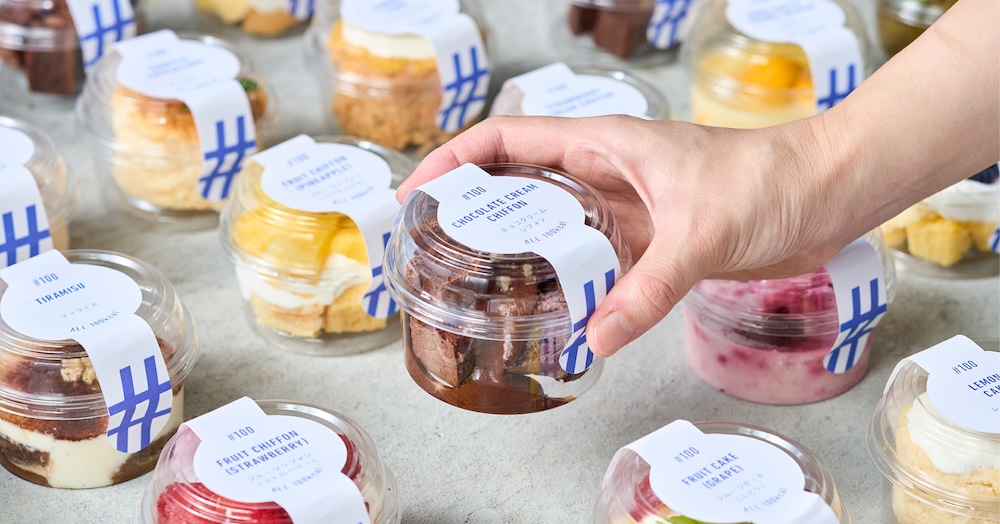 スイーツブランド「#100」商品イメージ