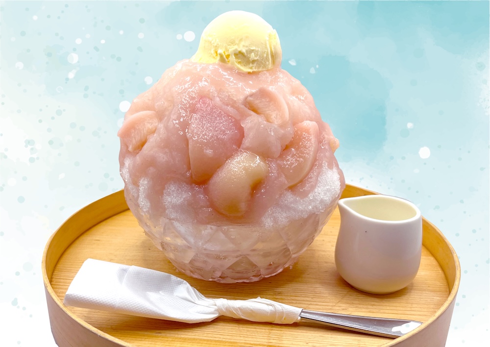 「生ももロイヤルミルク~北海道ミルクジェラート~」イメージ
