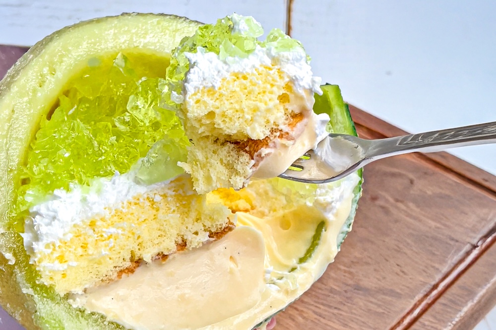 メロンケーキ「メロンボート」イメージ