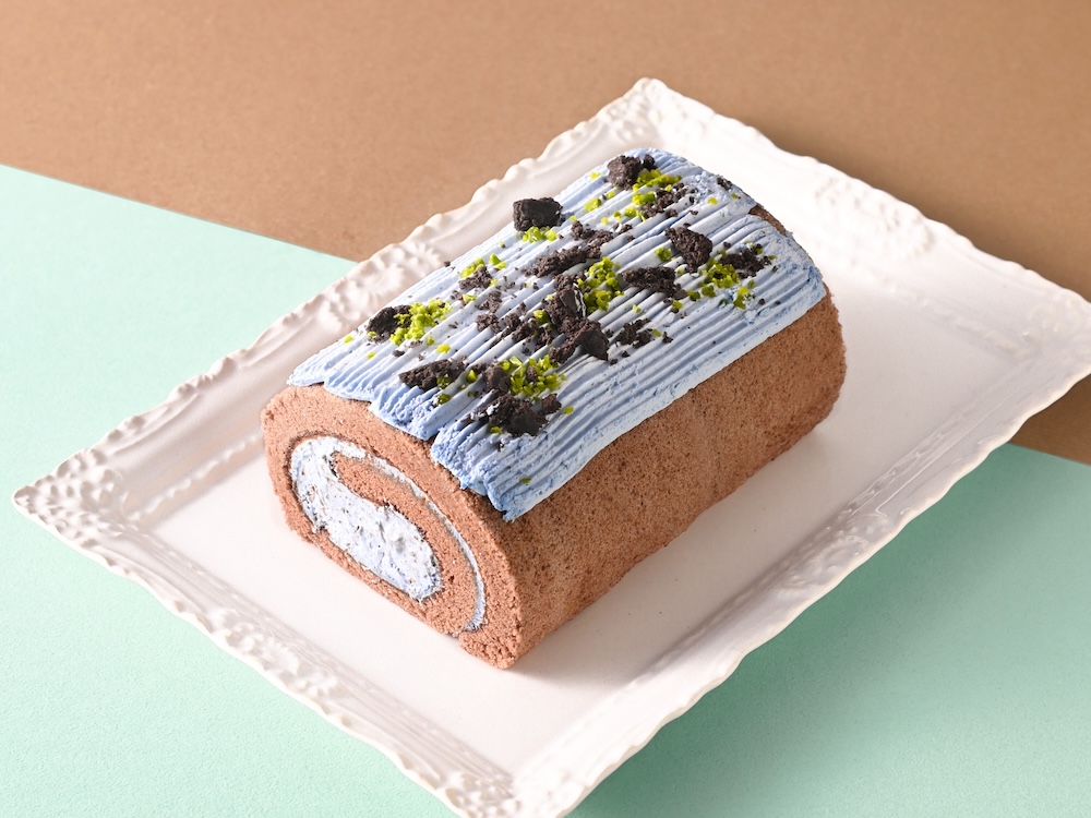 「那須ジャージーマリアージュ」の「チョコミントロールケーキ」税込み1,944円