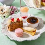 「桃のアフタヌーンティーセット」イメージ