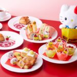 平日限定「ハローキティ サマースイーツパーティ (バケットハット付き)」イメージ。1日20食限定。(C)2025 SANRIO CO., LTD. APPROVAL NO. L660648