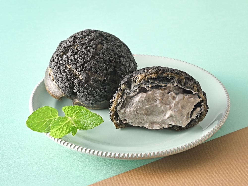 「福日和」の「崖淵シュークリーム　チョコミント」1個・税込み480円
