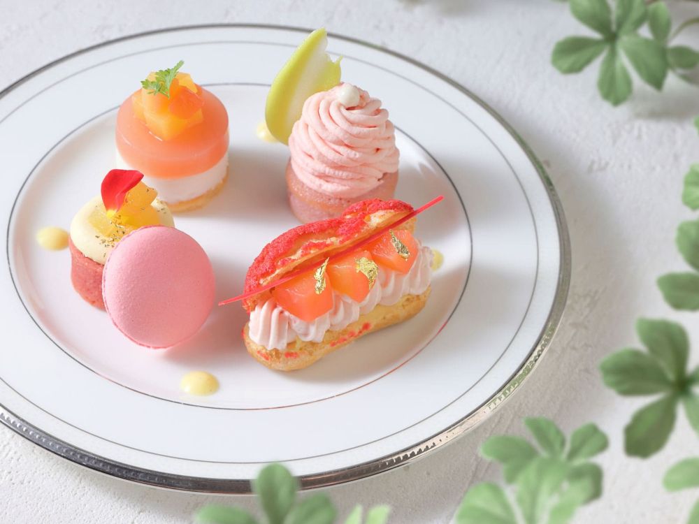 「ピーチアフタヌーンティーセット」イメージ