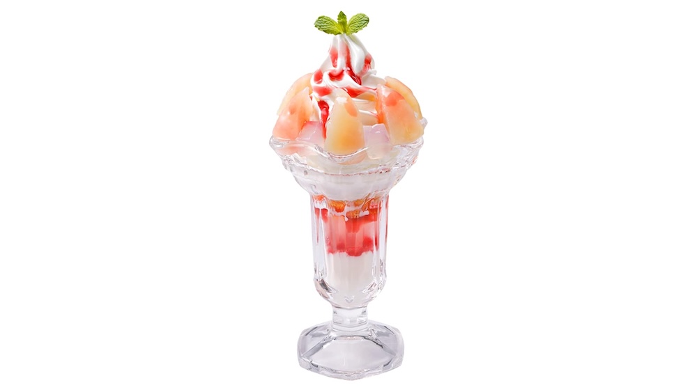 「ピーチパフェ」税込み890円