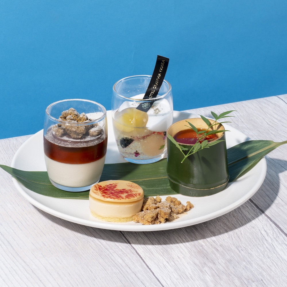 「スイーツプレート~涼~」税込み3,200円(サービス料含む)