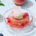 「桃&ブルーベリー アフタヌーンティー」イメージ
