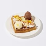 銀座本店、名古屋店、グランフロント大阪店で展開される「ワッフル エキゾチック キャラメル」税込み1,980円