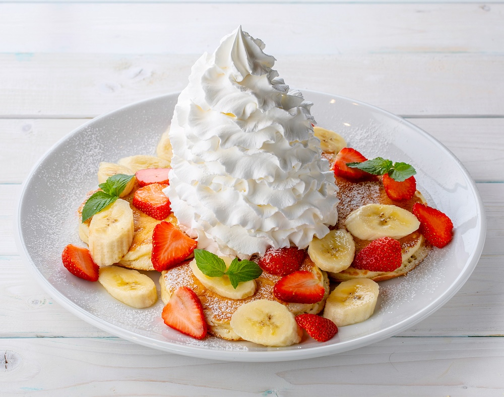 「ストロベリー＆バナナホイップパンケーキ」税込み1,749円