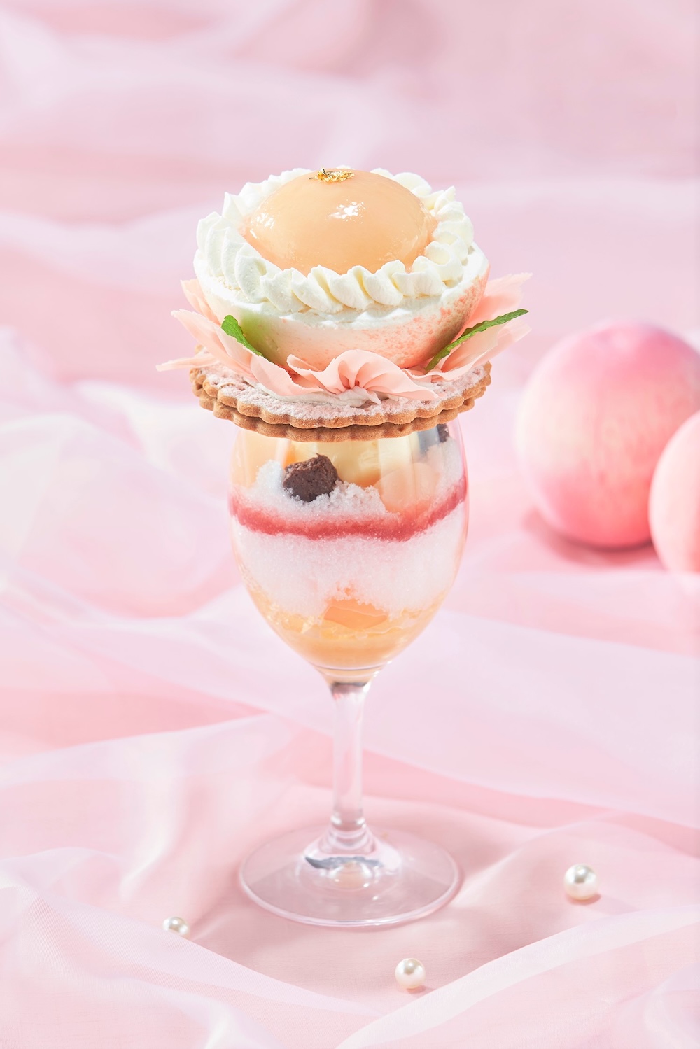 「リッチピーチパフェ」イメージ
