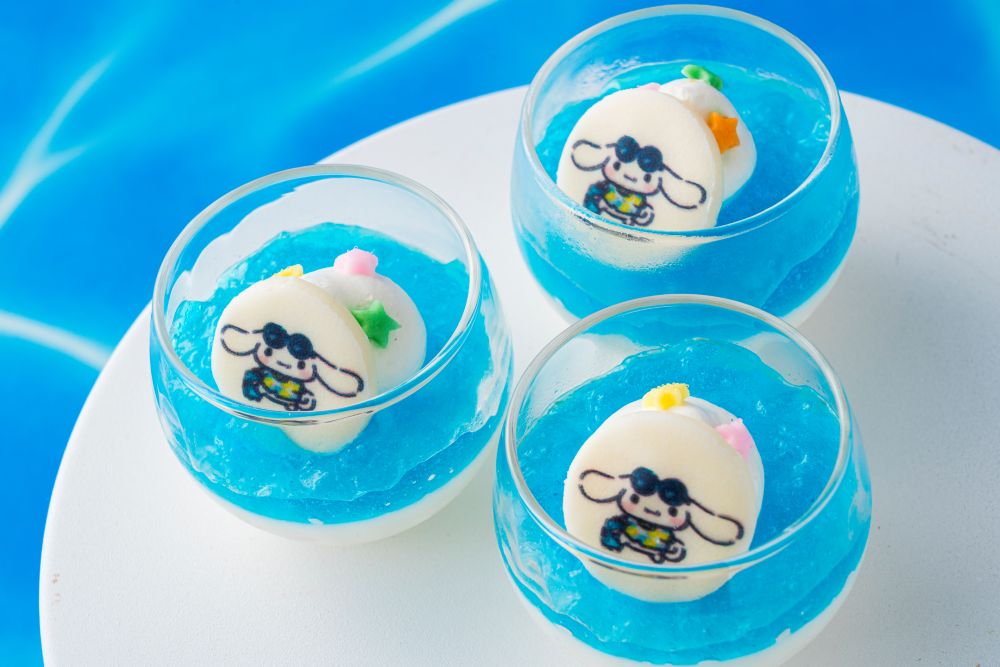 スイーツビュッフェ「シナモロールのマリンスイーツクルーズ」イメージ