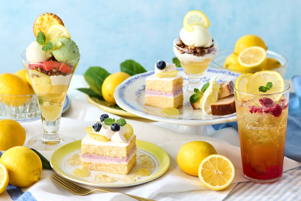 「アフタヌーンティー・ティールーム」夏季限定スイーツのイメージ