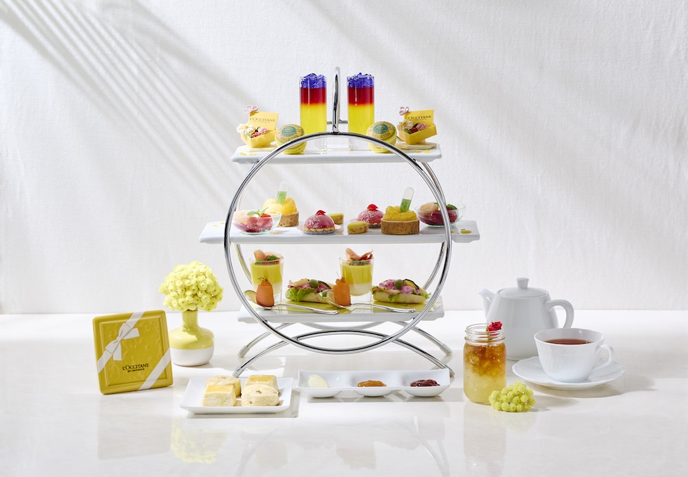 「L’OCCITANE×ロイヤルパークホテル アフタヌーンティー」イメージ