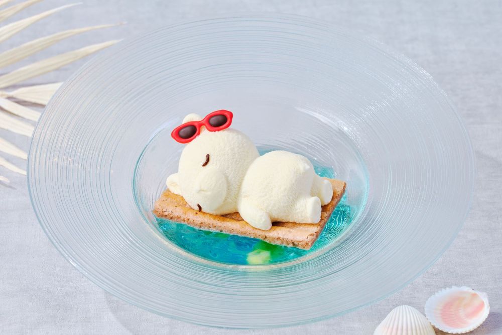オプションメニューの「ひんやり夢心地くまさんのムース」税込み1,900円(サービス料含む)