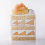 「パティスリーサツキ」の「新エクストラスーパーピーチショートケーキ」3,996円