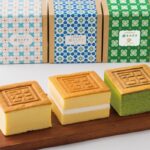 左から「甜カステラ プレーン」、「ホイップクリーム」、「抹茶」イメージ
