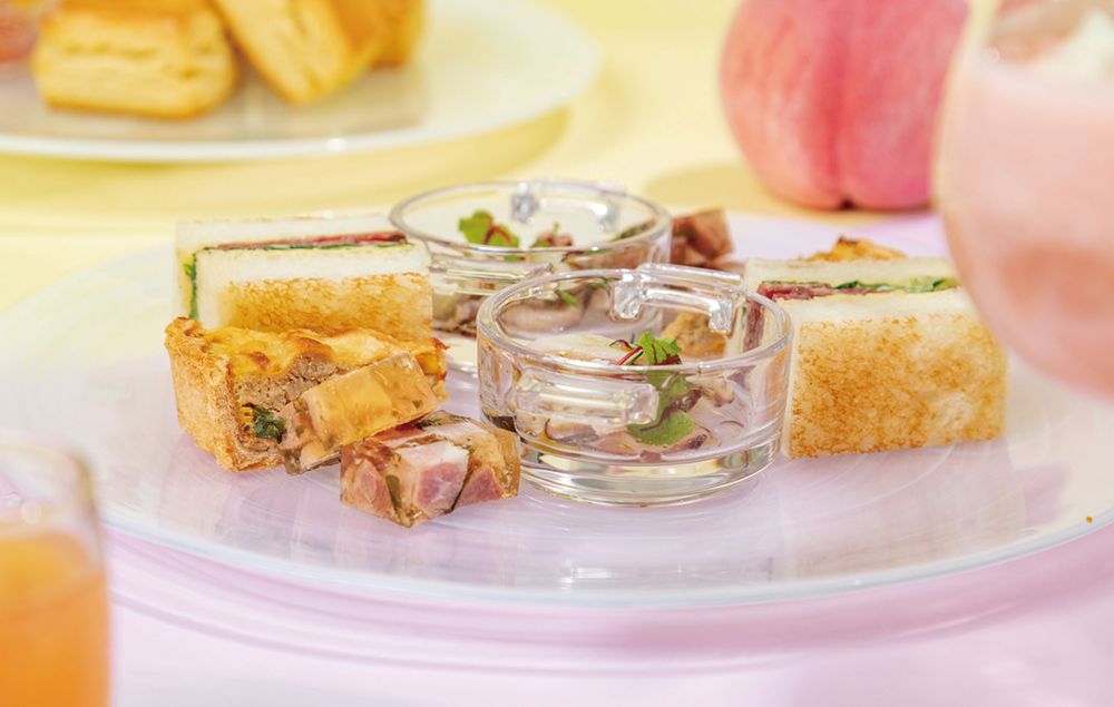 「LA SUITE Peach Afternoon Tea」イメージ