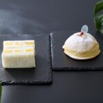 「マンゴーサンド」1,000円、「杏仁クリームパン」550円