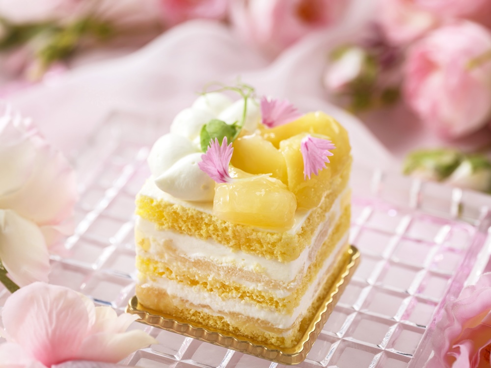 「桃のショートケーキ」イメージ