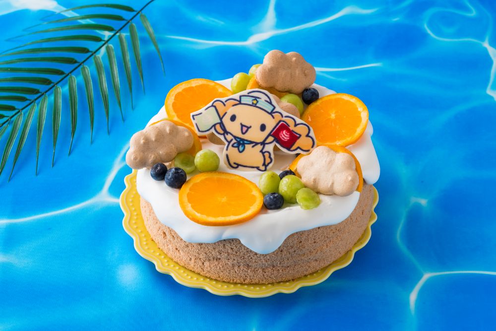 スイーツビュッフェ「シナモロールのマリンスイーツクルーズ」イメージ