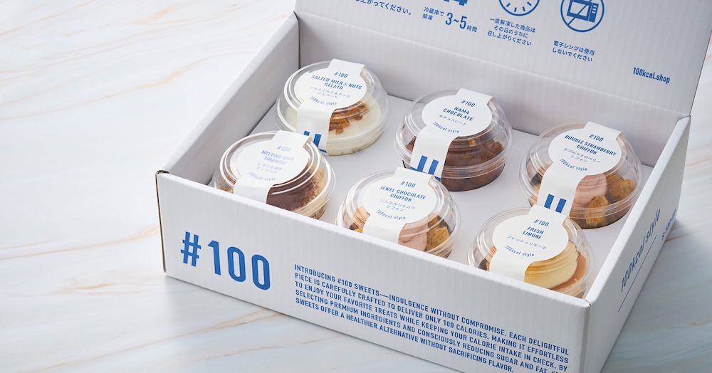 スイーツブランド「#100」商品イメージ