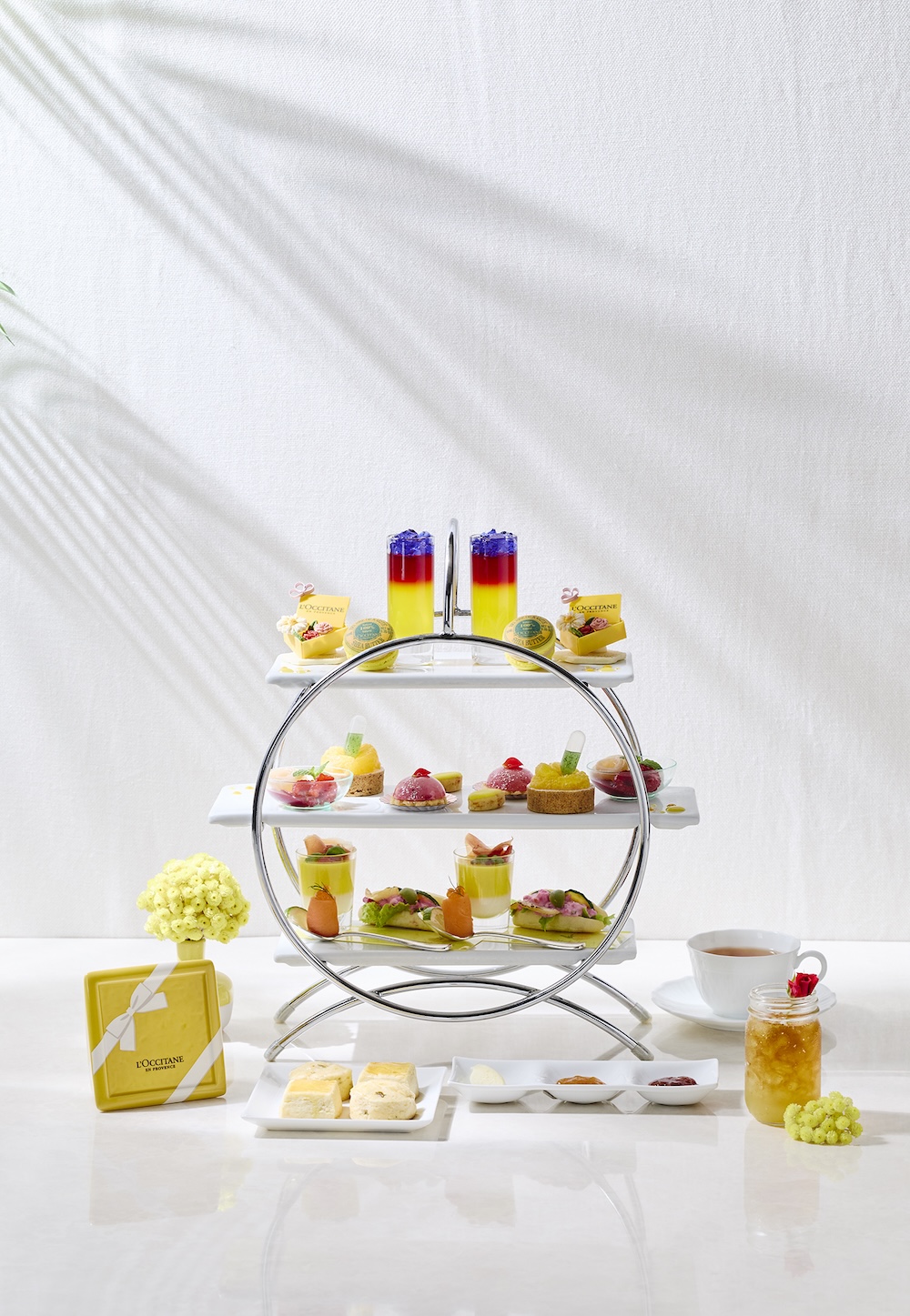「L’OCCITANE×ロイヤルパークホテル アフタヌーンティー」イメージ