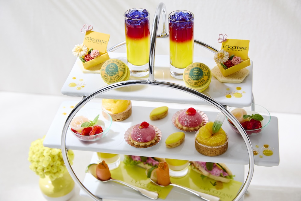 「L’OCCITANE×ロイヤルパークホテル アフタヌーンティー」イメージ