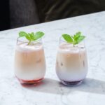 「桃&ブルーベリー アフタヌーンティー」イメージ