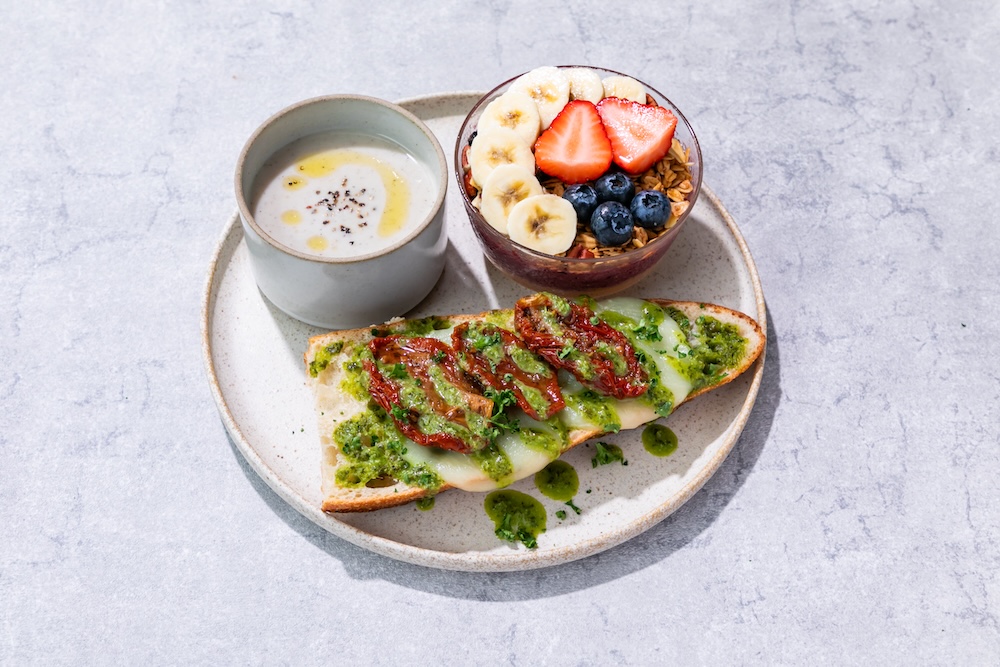 「 Aセット（GOOD MORNING TRIO）」税込み1,740円