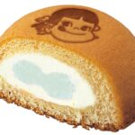 7月1日より販売される「キキララのツインほっぺ(ソーダ&ミルキークリーム」税込み167円