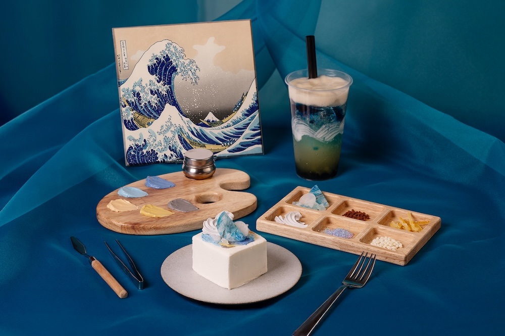 7月23日〜9月19日に販売する葛飾北斎シリーズ「神奈川沖浪裏」イメージ