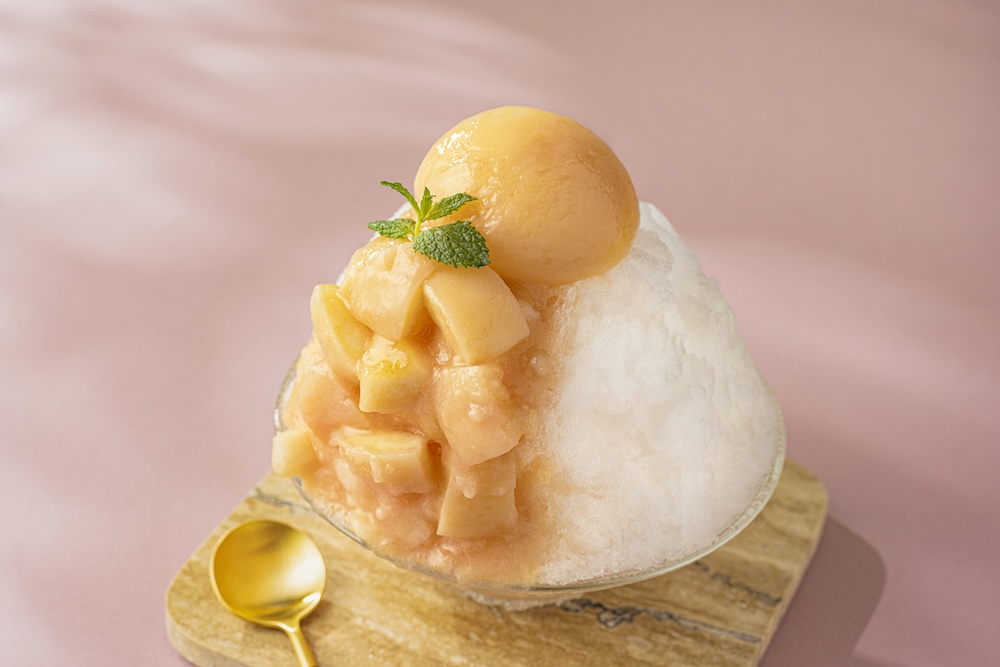 プレミアムかき氷「ピーチ」イメージ