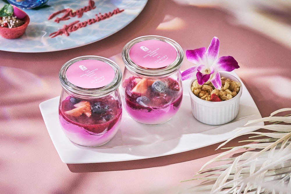 「Aloha Pink Afternoon Tea～Inspired by The Royal Hawaiian～」税込み7,500円