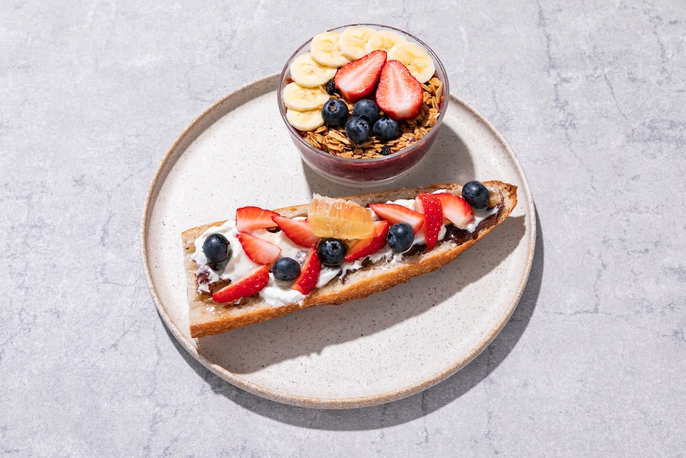 「Bセット（BAGUETTE & ACAI）」税込み1,500円
