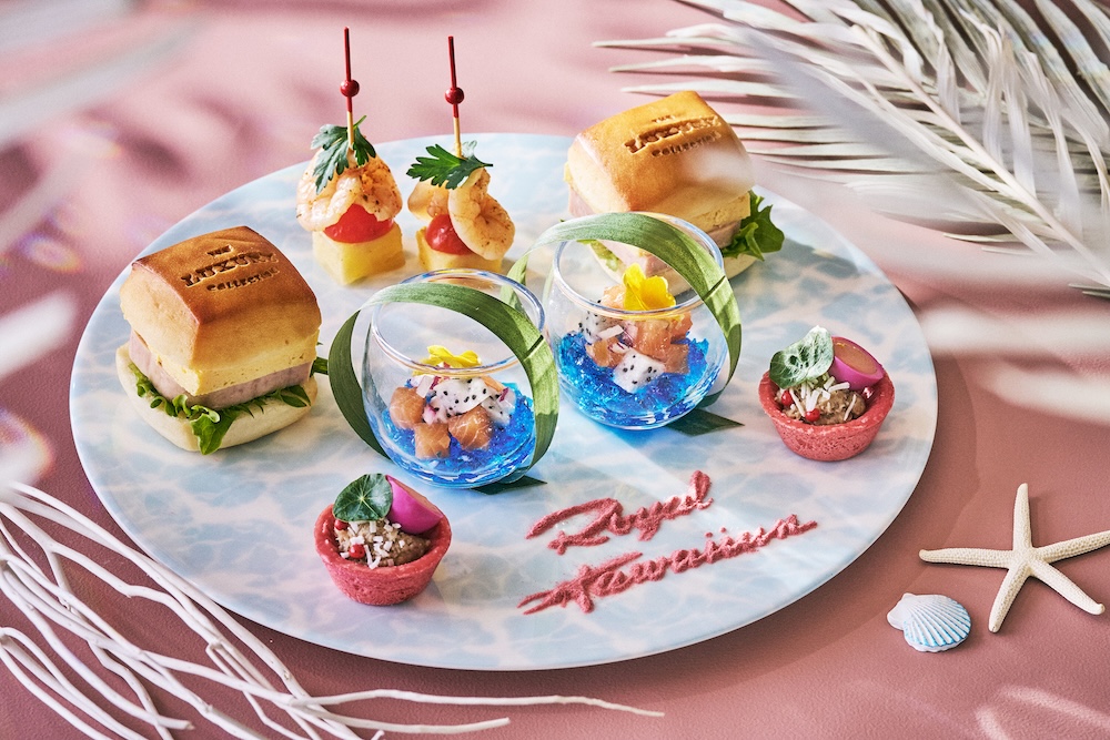 「Aloha Pink Afternoon Tea～Inspired by The Royal Hawaiian～」税込み7,500円