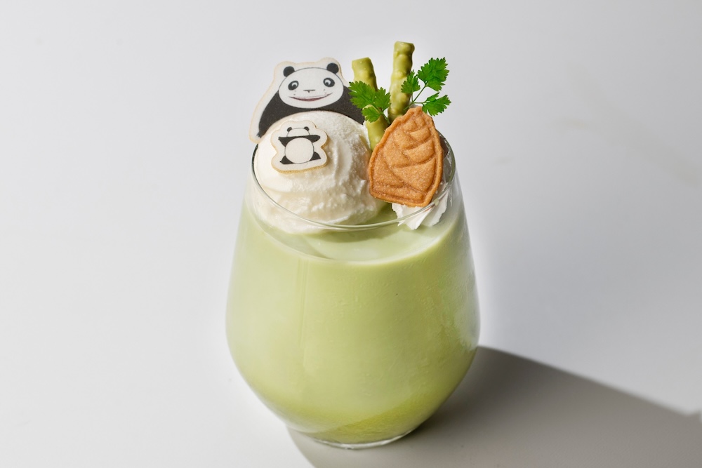 「パンちゃん親子の竹やぶミルク（通期）」税込み1,280円