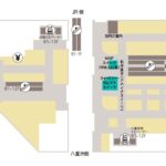 大丸東京店「ウィークリー・セレクトスイーツ」エリアのマップビジュアル