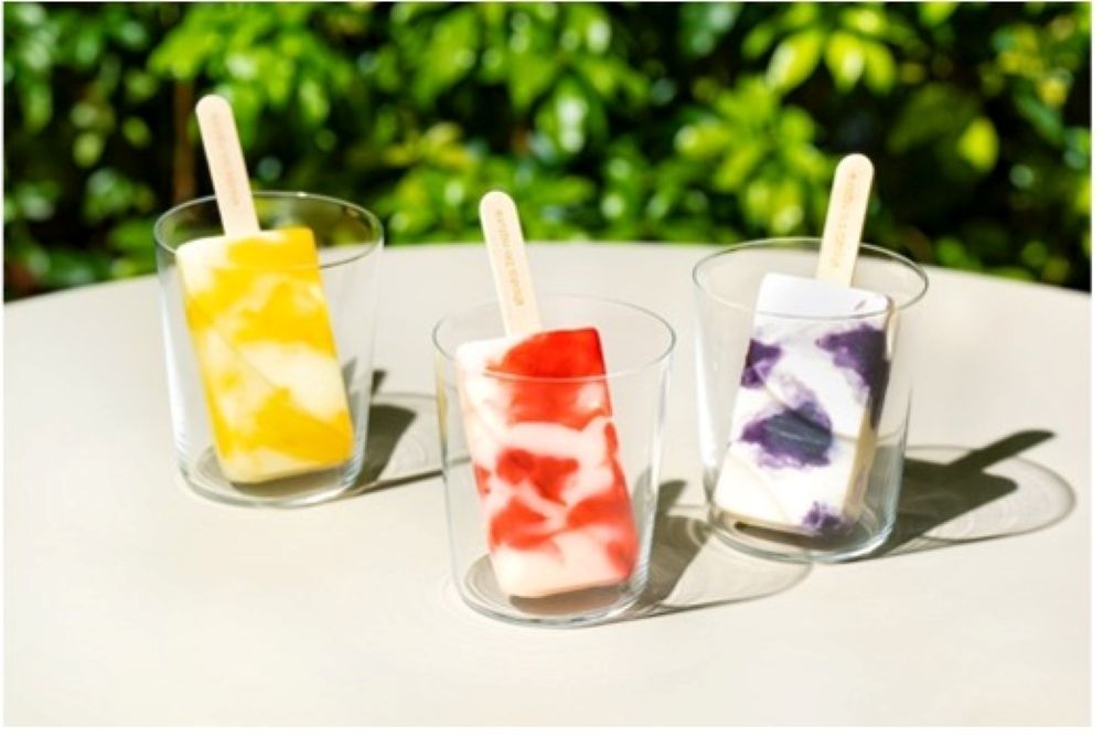 「ショウダイビオナチュール」にて販売する「ジェラートバー」各種700円