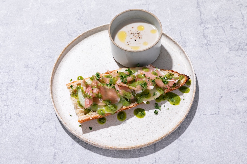 「Cセット（BAGUETTE & SOUP）」税込み990円